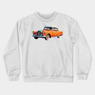 Colored Classic Car Design in Vibrant Vector Style Crewneck Sweatshirt